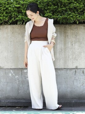 miiiiiさん（レディース・159cm）の夏コーディネート