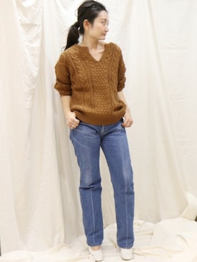 「アイテム（パンプス、グレー系）」を使った、miiiiiさん（レディース・159cm）の冬コーディネート