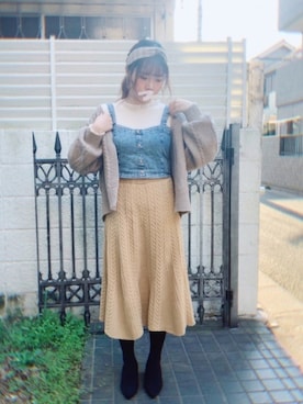 エリさん（レディース・155cm）の春コーディネート