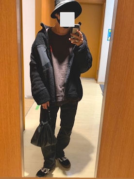 「CHRISTIAN DADA（クリスチャンダダ）のアイテム（アクセサリー）」を使った、えーさくさん（メンズ・177cm）の冬コーディネート
