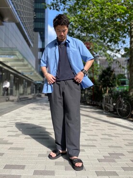 「ベーシック/トラッド」｜瀧井 活大さん（メンズ・173cm）の春コーディネート