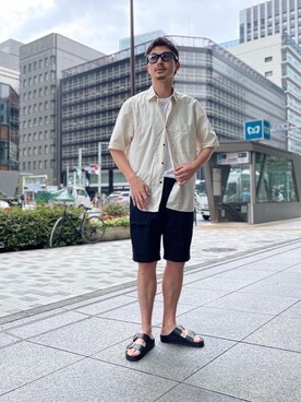 「ベーシック/トラッド」｜瀧井 活大さん（メンズ・173cm）の夏コーディネート