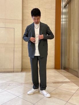 「ベーシック/トラッド」｜瀧井 活大さん（メンズ・173cm）の夏コーディネート