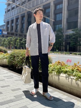 瀧井 活大さん(メンズ・173cm)の夏コーディネート