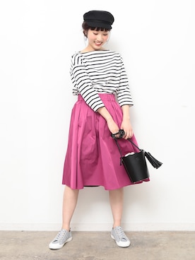 Manamiさん（レディース・158cm）の冬コーディネート