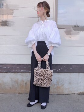 「白ソックス」｜aたさん（レディース・168cm）の冬コーディネート