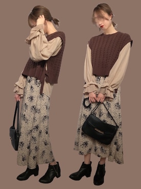 aたさん（レディース・168cm）の秋コーディネート