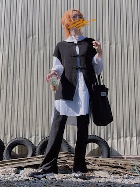 「ハイトーンカラー」｜aたさん（レディース・170cm）の春コーディネート