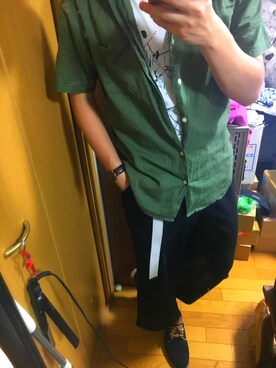 tsuraさん（メンズ・176cm）の夏コーディネート