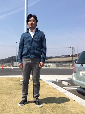 kentsさん（メンズ・173cm）の春コーディネート