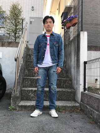 ヒステリックグラマー　ボーイズ　デニムジャケット　Gジャン　ヴィンテージ デニムジャケット|HYSTERIC GLAMOUR MEN | HYSTERIC GLAMOUR