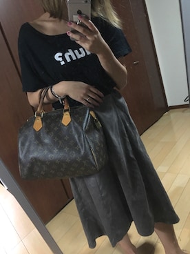 「ヴィトンバッグ」｜chimiさん（レディース・153cm）の春コーディネート