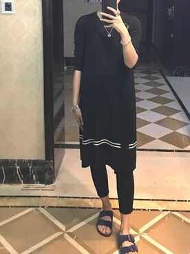 「URBAN RESEARCH（アーバンリサーチ）のアイテム（ジャンパースカート）」を使った、ray1234さん（レディース・165cm）の夏コーディネート