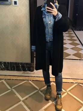「COS（コス）のアイテム（ステンカラーコート）」を使った、ray1234さん（レディース・165cm）の秋コーディネート