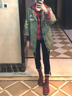 「flameのアイテム」を使った、ray1234さん（レディース・165cm）の夏コーディネート