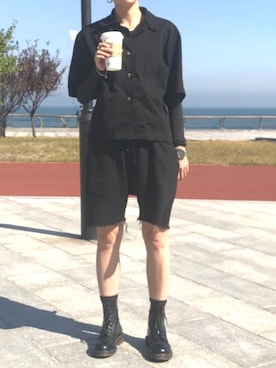 「R13（アールサーティーン）のアイテム（パンツ）」を使った、ray1234さん（レディース・165cm）の秋コーディネート