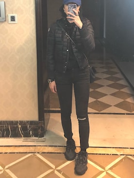 「R13（アールサーティーン）のアイテム（パンツ）」を使った、ray1234さん（レディース・165cm）の春コーディネート