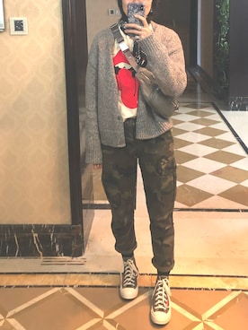 「rag & bone（ラグアンドボーン）のアイテム（チノパンツ）」を使った、ray1234さん（レディース・165cm）の春コーディネート