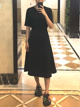 「Calvin Klein PLATINUM（カルバン・クライン プラティナム）のアイテム」を使った、ray1234さん（レディース・165cm）の夏コーディネート