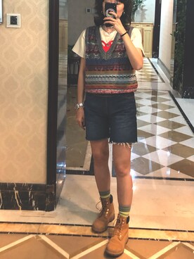 「DAZZLE（ダズル）のアイテム」を使った、ray1234さん（レディース・165cm）の秋コーディネート