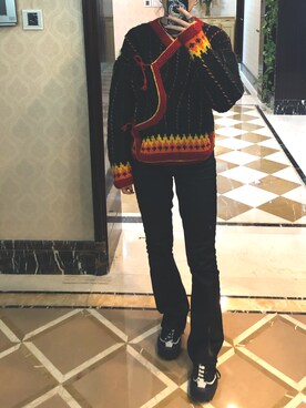 「VINTAGE（ヴィンテージ）のアイテム（アンサンブル）」を使った、ray1234さん（レディース・165cm）の秋コーディネート