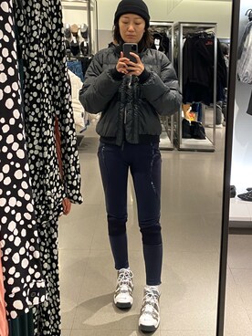 「adidas by Stella McCartney（アディダスバイステラマッカートニー）のアイテム（ジャケット/アウター）」を使った、ray1234さん（レディース・165cm）の冬コーディネート