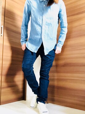 「nappalm（ナップパーム）のアイテム」を使った、ru____さん（レディース・156cm）の夏コーディネート