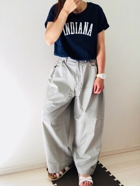 「cube sugar evo.（キューブシュガーエボ）のアイテム」を使った、ru____さん（レディース・156cm）の夏コーディネート