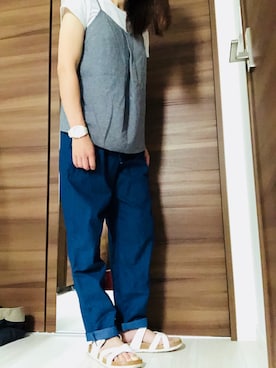 ru____さん（レディース・156cm）の夏コーディネート