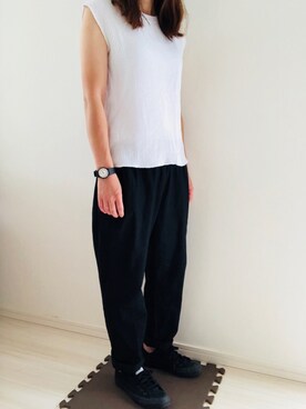 「CASIO」｜「アイテム（その他）」を使った、ru____さん（レディース・156cm）の夏コーディネート