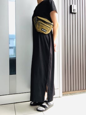 「グラミチ」｜「アイテム（ワンピース/ドレス）」を使った、ru____さん（レディース・156cm）の夏コーディネート