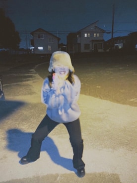 くた子さん（レディース・145cm）の秋コーディネート