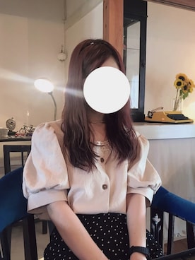 「アイテム（カチューシャ）」を使った、tsu_さん（レディース・149cm）の夏コーディネート