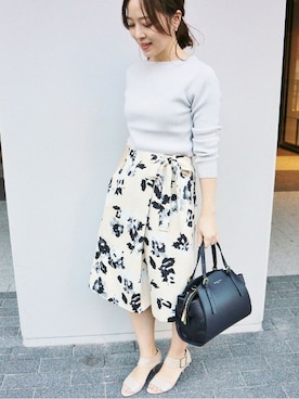 「ライトグレー」｜yukimiさん（レディース・155cm）の春コーディネート