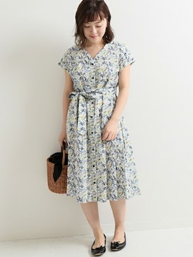 「La TOTALITE（ラトータリテ）のアイテム」を使った、yukimiさん（レディース・155cm）の夏コーディネート