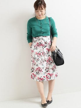 「La TOTALITE（ラトータリテ）のアイテム」を使った、yukimiさん（レディース・155cm）の夏コーディネート