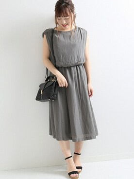 「La TOTALITE（ラトータリテ）のアイテム」を使った、yukimiさん（レディース・155cm）の夏コーディネート