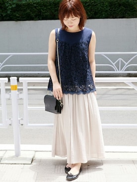 yukimiさん（レディース・155cm）の夏コーディネート