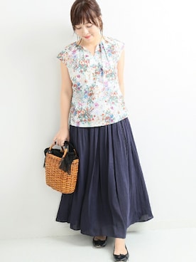 「夏休み」｜yukimiさん（レディース・155cm）の夏コーディネート