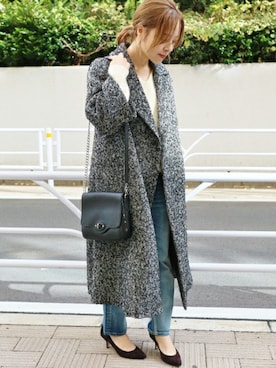 「防寒　」｜yukimiさん（レディース・155cm）の冬コーディネート