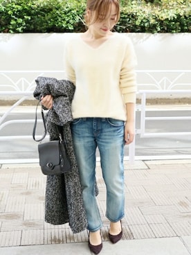 yukimiさん(レディース・155cm)の冬コーディネート