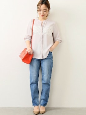 「La TOTALITE（ラトータリテ）のアイテム」を使った、yukimiさん（レディース・155cm）の春コーディネート