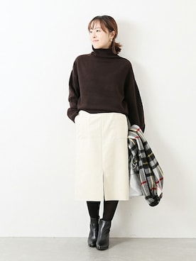 yukimiさん（レディース・155cm）の冬コーディネート