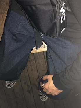 「ゆるカジ」｜「アイテム（スリッポン）」を使った、ナオ(相互フォロー希望)さん（メンズ・178cm）の秋コーディネート