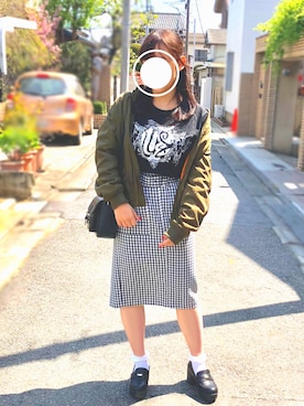 凪さん（レディース・158cm）の春コーディネート