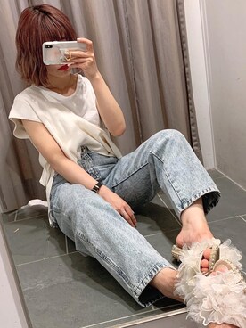 しらこさん(レディース・154cm)の春コーディネート