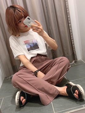 しらこさん（レディース・154cm）の夏コーディネート