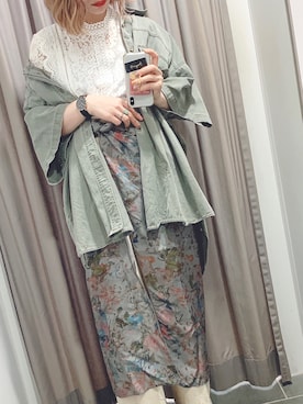 しらこさん（レディース・154cm）の夏コーディネート