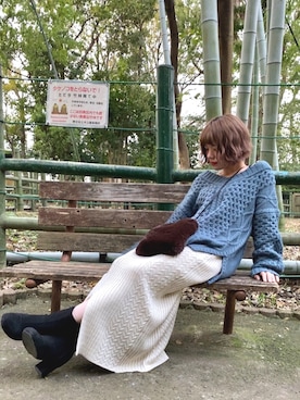 しらこさん（レディース・154cm）の秋コーディネート