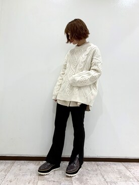 しらこさん(レディース・154cm)の秋コーディネート